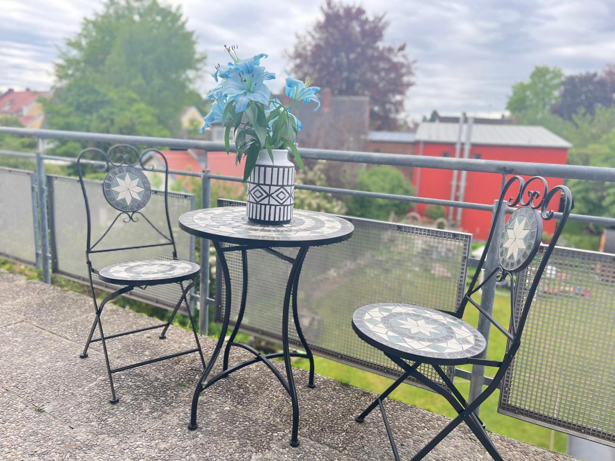 Dreamstay Augsburg Traum Penthouse Goeggingen Exterior foto